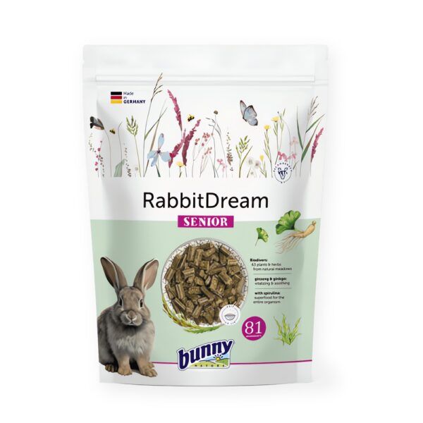 Bunny Nature RabbitDream Senior Pienso para Conejos Enanos Mayores