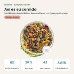 Así es su comida: Bunny Nature RabbitDream Special Edition Blossoms Pienso con Flores para Conejos 1,5 kg (datos clave)