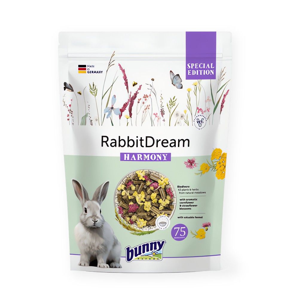 Bunny Nature RabbitDream Special Edition Harmony Pienso para Conejos 1,5 kg Bunny Nature RabbitDream Special Edition Harmony Pienso para Conejos 1,5 kg