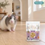 Rata junto a Bunny Nature RatDream Basic Alimento Completo para Ratas