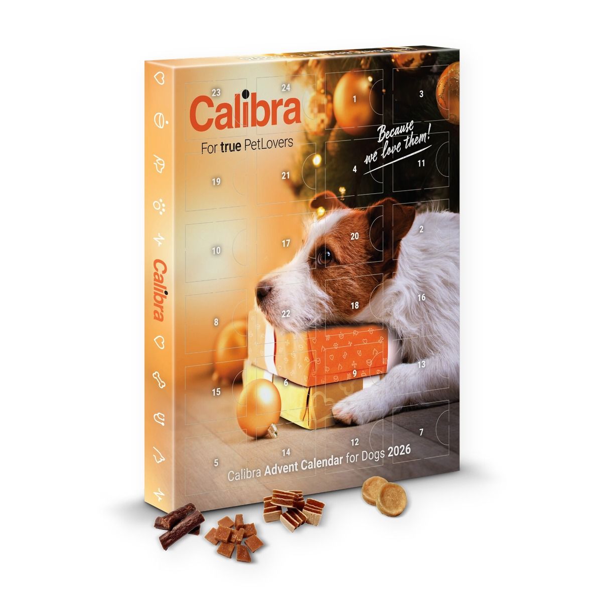 Calibra Calendario de Adviento 2026 para Perros Calendario de Adviento 2026 de Calibra para perros con premios para cada día de diciembre