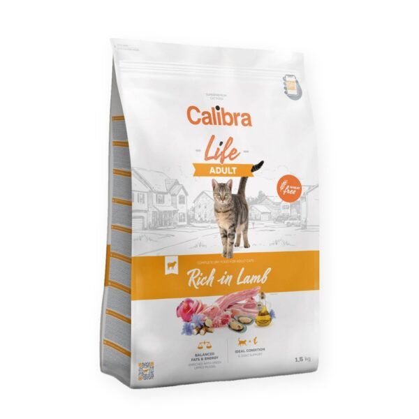 Calibra Cat Life Adult Cordero Pienso para Gatos, imagen principal