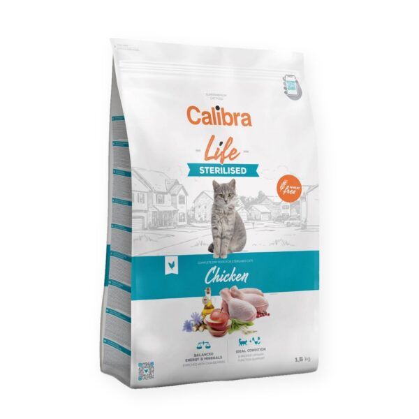 Calibra Cat Life Sterilised Pollo Pienso para Gatos Esterilizados, imagen principal