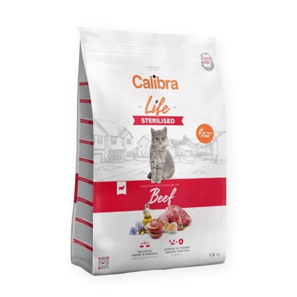 Calibra Cat Life Sterilised Ternera Pienso para Gatos Esterilizados, imagen principal
