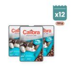 Calibra Cat Premium Adult Trucha y Salmón en Salsa para Gatos Pack 12x100 g, imagen principal