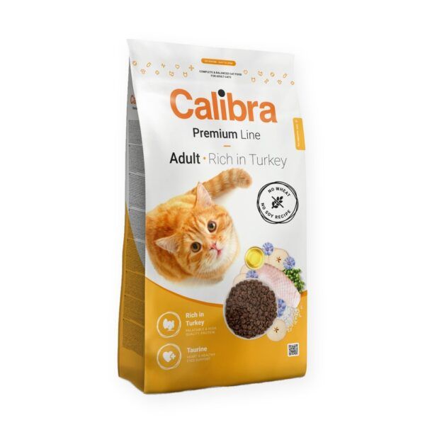 Calibra Cat Premium Line Adult Pavo Pienso para Gatos, imagen principal