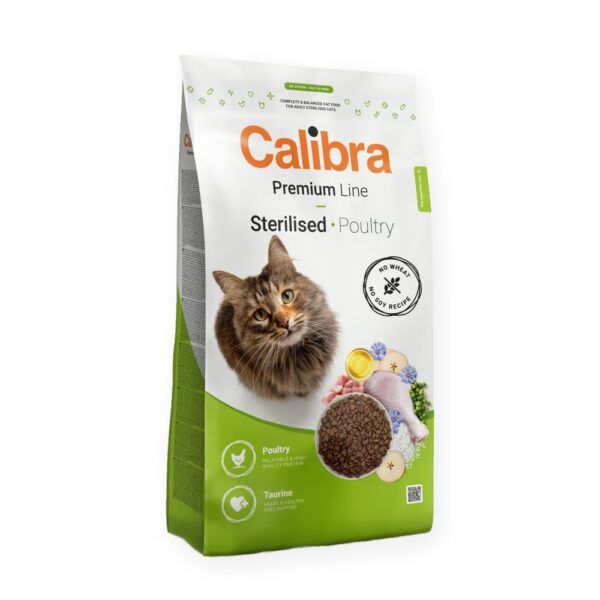 Calibra Cat Premium Line Sterilised Ave Pienso para Gatos Esterilizados, imagen principal