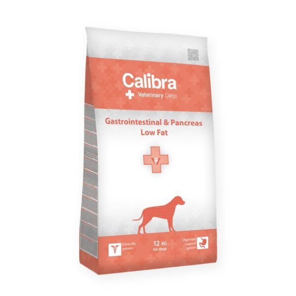 Calibra Dieta Veterinaria Gastrointestinal Low Fat & Pancreas Pienso para Perros, imagen principal