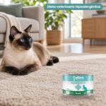 Gato junto a Calibra Veterinary Diets Cat Hypoallergenic Pato de Calibra