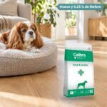 Perro junto a Calibra Dieta Veterinaria Renal & Cardiac Pienso para Perros