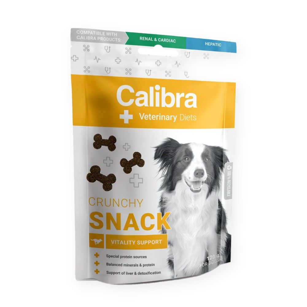 Calibra Dieta Veterinaria Snack Crujiente Vitality Support para Perros 120 g Calibra Dieta Veterinaria Snack Crujiente Vitality Support para Perros 120 g, imagen principal
