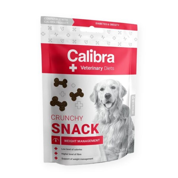Calibra Veterinary Diets Snack Weight Management de Calibra, bolsa de 120 g