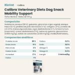 Ficha técnica de Calibra Dieta Veterinaria Snack Semihúmedo Mobility Support para Perros 120 g: composición y componentes analíticos
