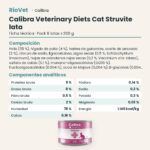 Ficha técnica de Calibra Dieta Veterinaria Struvite para Gatos en Lata Pack 6x200 g: composición y componentes analíticos