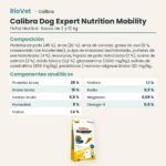 Ficha técnica de Calibra Dog Expert Nutrition Mobility Pienso para Articulaciones: composición y componentes analíticos