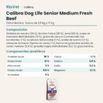 Ficha técnica de Calibra Dog Life Senior Medium Ternera Fresca Pienso para Perros Mayores de Raza Mediana: composición y componentes analíticos
