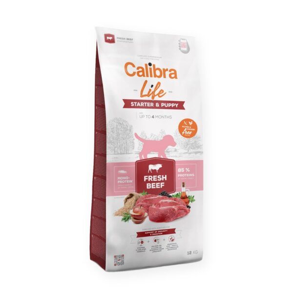 Calibra Dog Life Starter & Puppy Ternera Fresca Pienso para Cachorros, imagen principal