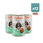 Calibra Dog Premium Cordero y Pollo en Salsa para Perros en Lata Pack 12x1.240 g, imagen principal