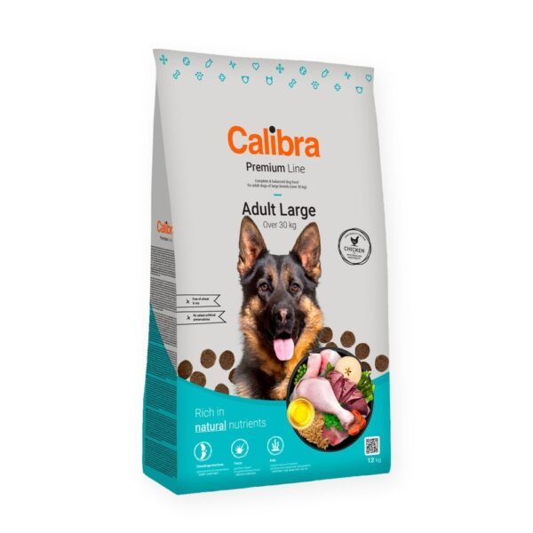 Calibra Dog Premium Line Adult Large Pollo Pienso para Perros de Raza Grande, imagen principal