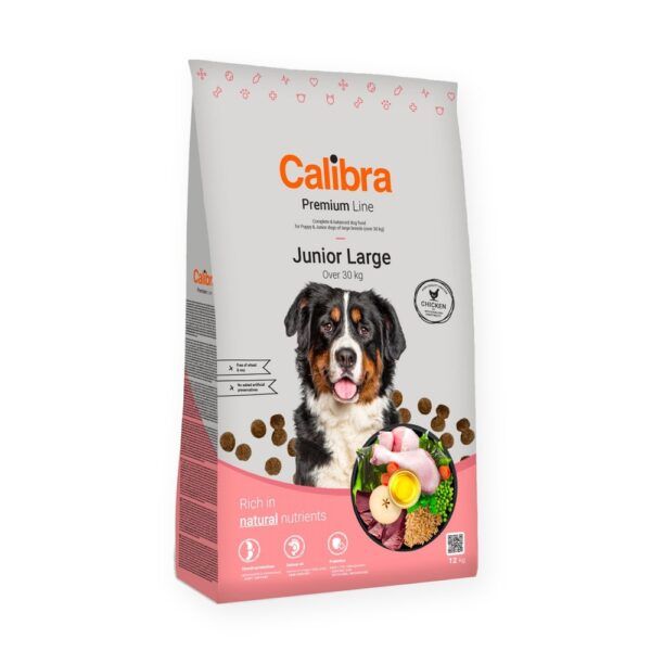 Calibra Dog Premium Line Junior Large Pollo Pienso para Cachorros 12 kg, imagen principal