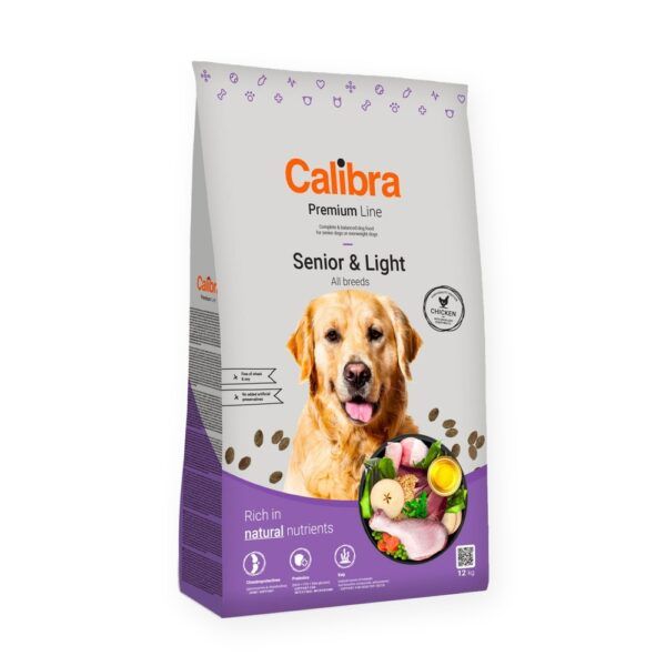 Calibra Dog Premium Line Senior & Light Pollo Pienso para Perros, imagen principal