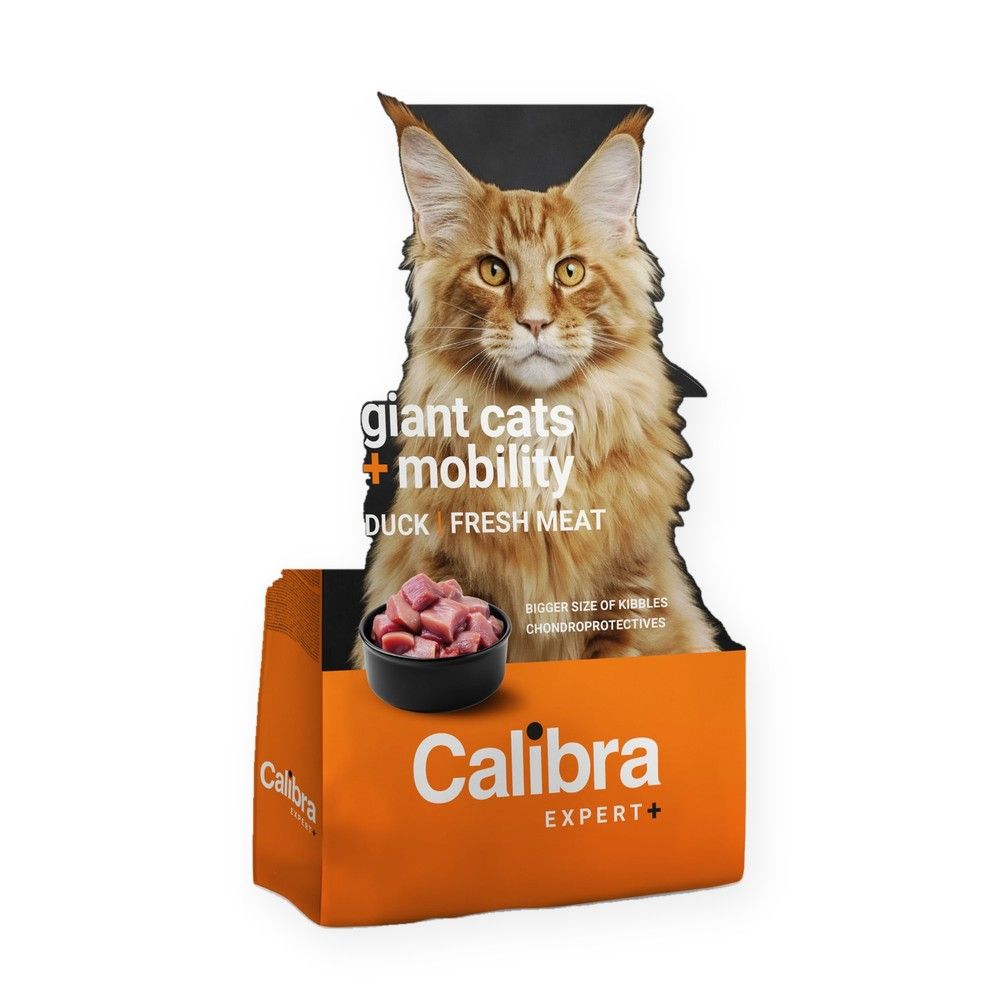Calibra Expert+ Adult Giant Cats & Mobility Pienso para Gatos Grandes con Pato Calibra Expert+ Adult Giant Cats & Mobility Pienso para Gatos Grandes con Pato, imagen principal