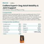 Ficha técnica de Calibra Expert+ Adult Mobility & Joint Support Pienso para Perros con Pato: composición y componentes analíticos