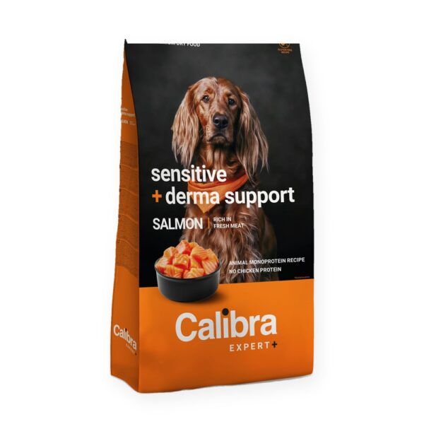 Calibra Expert+ Adult Sensitive & Derma Support Pienso para Perros con Salmón, imagen principal