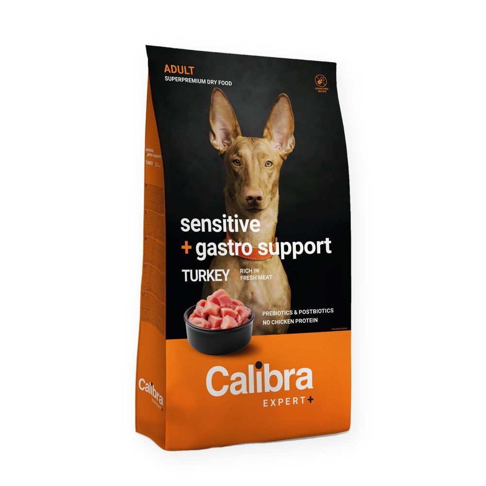 Calibra Expert+ Adult Sensitive & Gastro Support Pienso para Perros con Pavo Calibra Expert+ Adult Sensitive & Gastro Support Pienso para Perros con Pavo, imagen principal