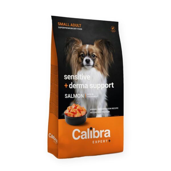Calibra Expert+ Adult Small Sensitive & Derma Support Pienso para Perros Pequeños con Salmón, imagen principal