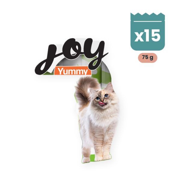 Calibra Joy Cat Yummy Atún Snack Cremoso para Gatos Caja 15x75 g, imagen principal
