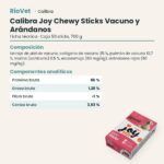 Ficha técnica de Calibra Joy Chewy Sticks de Pulmón de Vacuno y Arándanos Snack Natural para Perros 50 uds 700 g: composición y componentes analíticos