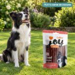 Perro junto a Calibra Joy Classic Sticks de Ternera de Calibra