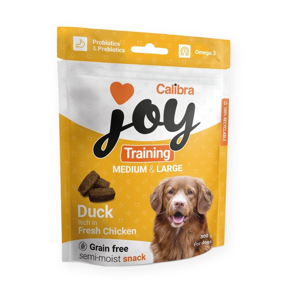 Calibra Joy Training Pato y Pollo Snack para Perros Medianos y Grandes 300 g Calibra Joy Training Pato y Pollo Snack para Perros Medianos y Grandes 300 g, imagen principal
