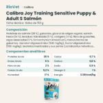 Ficha técnica de Calibra Joy Training Sensitive Puppy & Adult S Salmón Snack para Perros Pequeños 150 g: composición y componentes analíticos