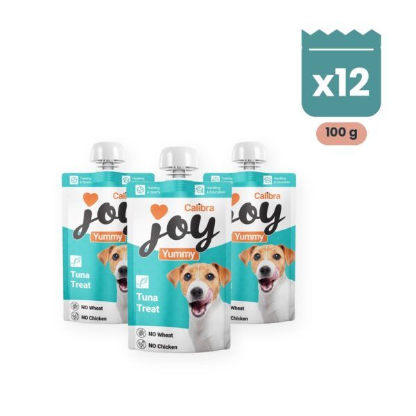 Calibra Joy Yummy Atún Pasta para Lamer para Perros Pack 12x100 g, imagen principal