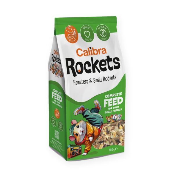 Calibra Rockets Mix Pienso para Hámsteres y Pequeños Roedores 900 g, imagen principal