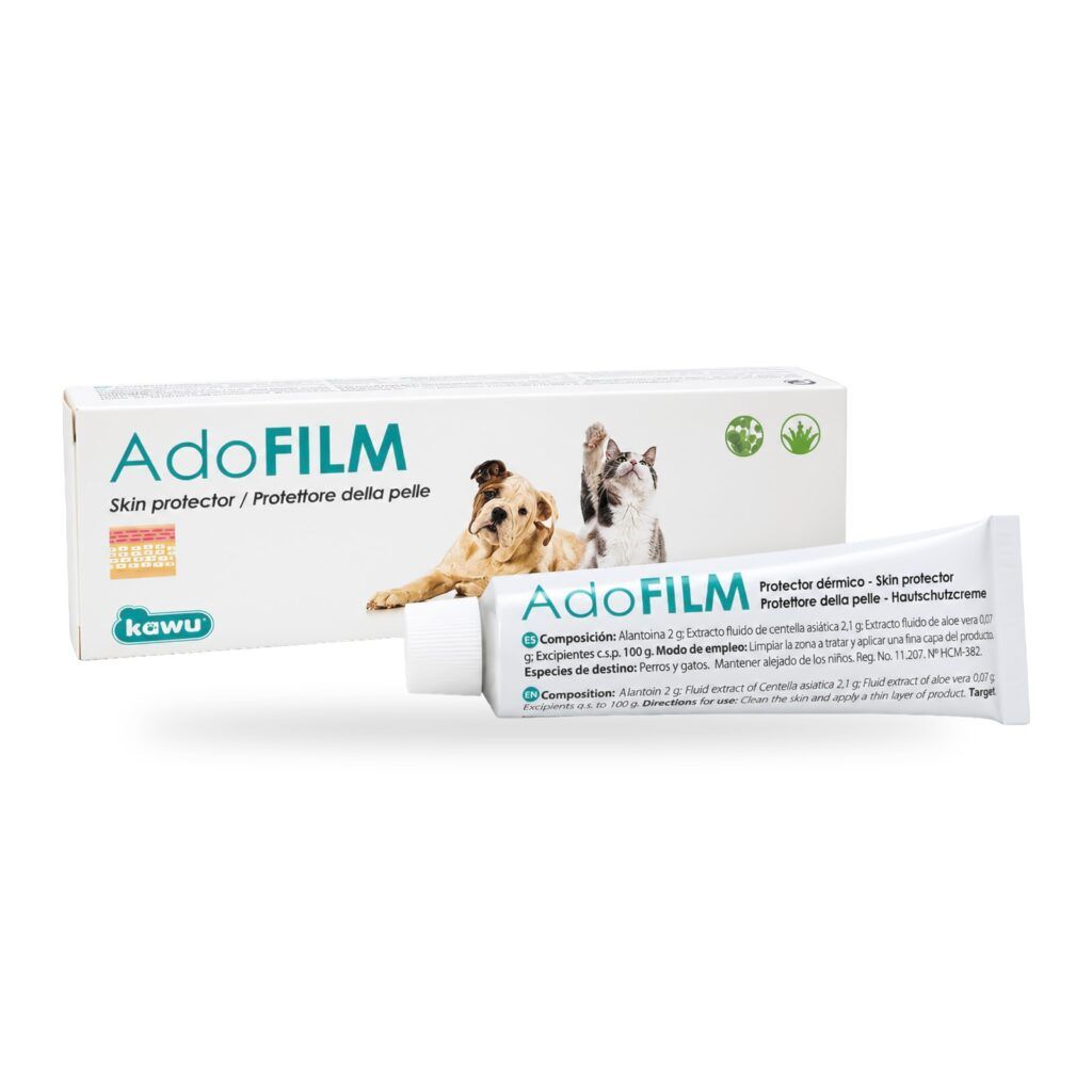 Calier Ado Film Crema Protectora Dérmica Para Perros Y Gatos 60 G