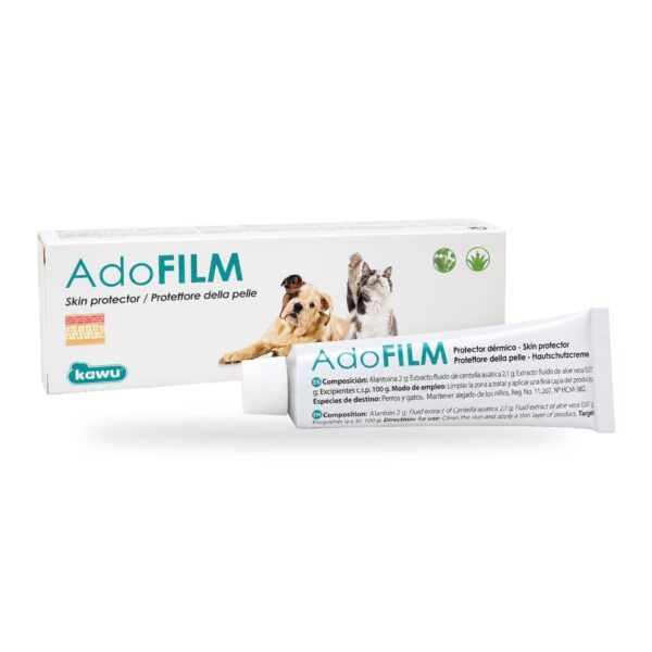 Calier Ado Film Crema Protectora Dérmica Para Perros Y Gatos 60 G