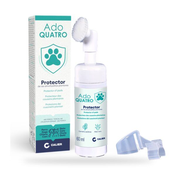 Calier Ado Quatro Protector De Almohadillas Para Perros Y Gatos 60 Ml