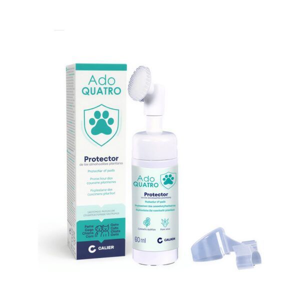 Calier Ado Quatro Protector De Almohadillas Para Perros Y Gatos 60 Ml