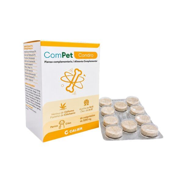 Calier Compet Condro Condroprotector En Comprimidos Para Perros
