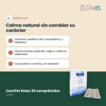 Calier Compet Relax Calmante Natural Perros Y Gatos 30 Comprimidos - beneficios