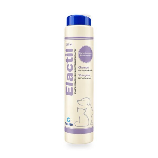 Calier Elactil Champú Bacteriostático Para Perros Y Gatos 250 Ml