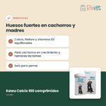 Calier Kawu Calcio Fósforo Comprimidos Para Cachorros 100 Comprimidos - beneficios