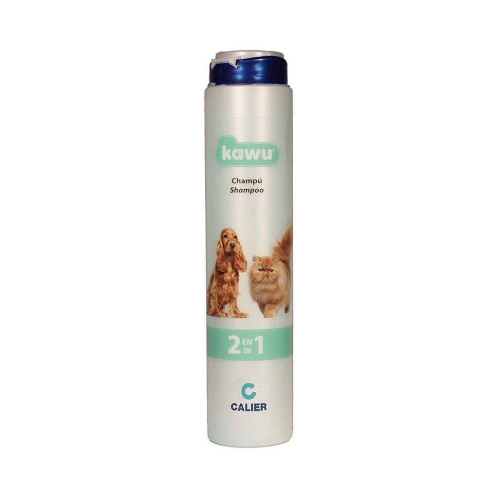 Calier Kawu Champú 2 En 1 Con Acondicionador Perros Y Gatos 250 Ml