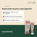 Calier Kawu Malta Pasta Antibolas De Pelo Para Gatos 100 G - beneficios