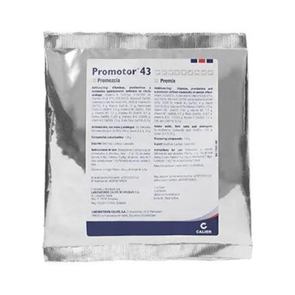 Calier Promotor-43 Premezcla Vitaminas Y Aminoácidos 10 X 100 G