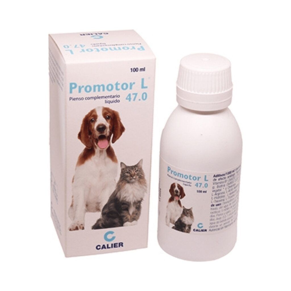 Calier Promotor L 47 Aminoácidos Y Vitaminas Para Mascotas 100 Ml