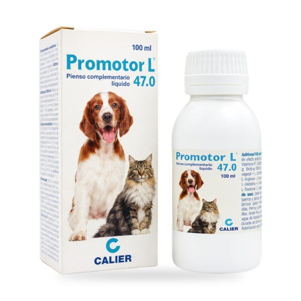 Calier Promotor L 47 Aminoácidos Y Vitaminas Para Mascotas 100 Ml